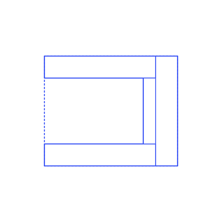 Layouts Pantries Butler Open U Shape 1 Side End Vinyl Cutting Svg File Free Vectors